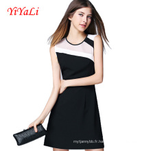 Fashion Women Long Dress pour la jeune fille vêtements été